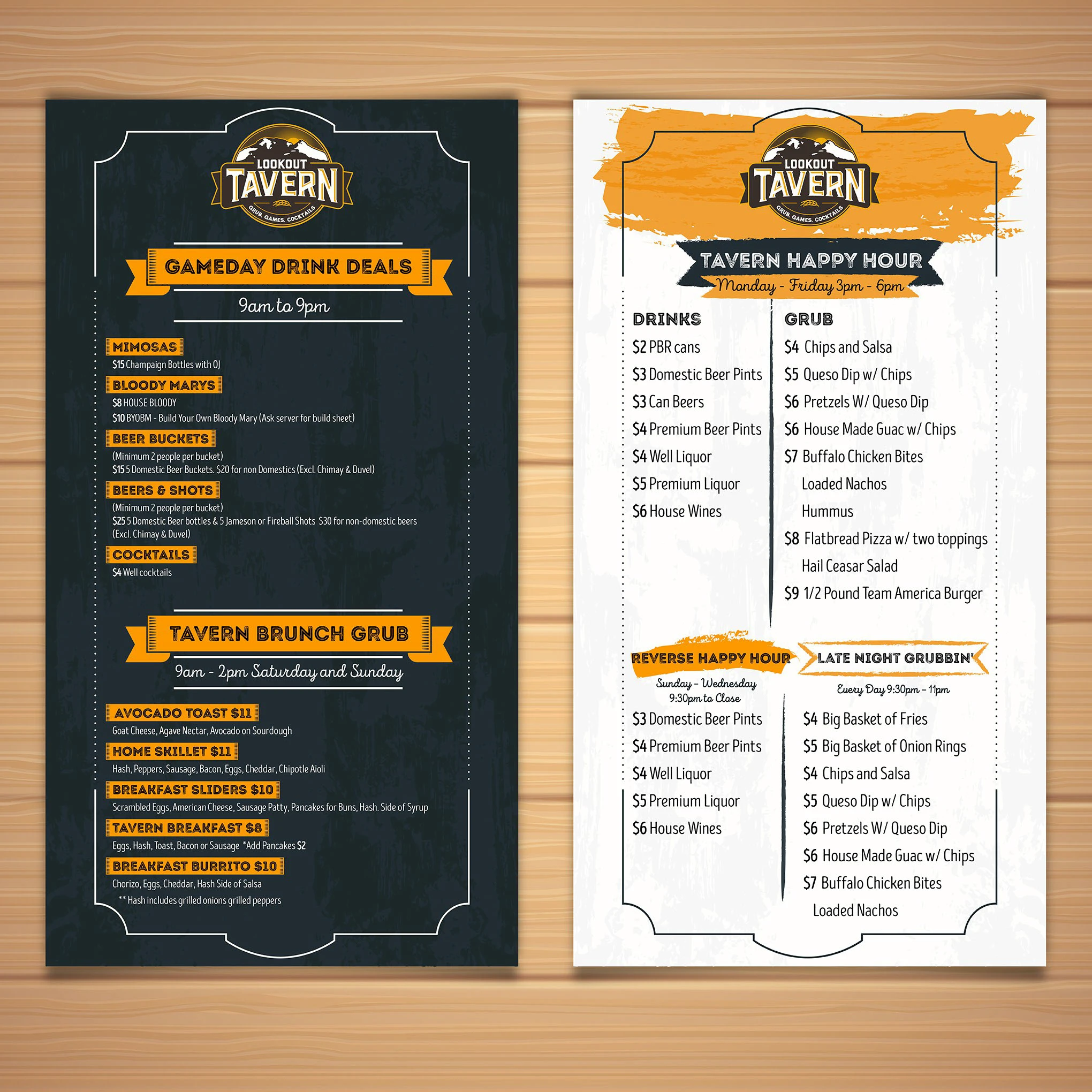 Restaurant Menu Design